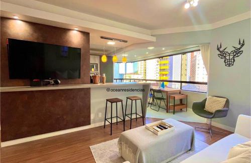 Barra Sul Apartment | Apartamento Decorado Coral