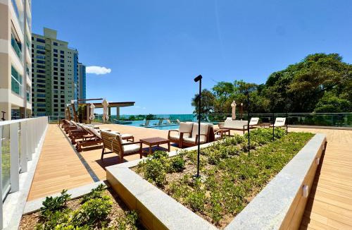 Itacolomi Apartment | Apartamento em Condomínio Frente-Mar com Piscinas, Jacuzzi Aquecida, Sauna, Academia, Brinquedoteca, Churrasqueira na Sacada, Cozinha Completa e Lazer de Home Club