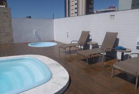Loteamento Oceania II Apartment | Apartamento em Manaíra- João Pessoa com varanda e Piscina