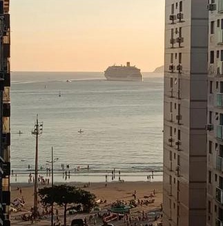 Ponta da Praia Apartment | Apartamento em Santos na ponta da praia á beira mar