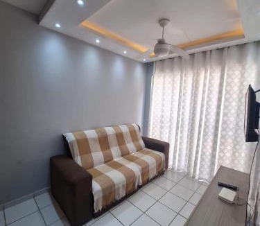 Sao Jose de Ribamar Apartment | Apartamento Encantado com giardino px ao Shopping e Parque Aquático