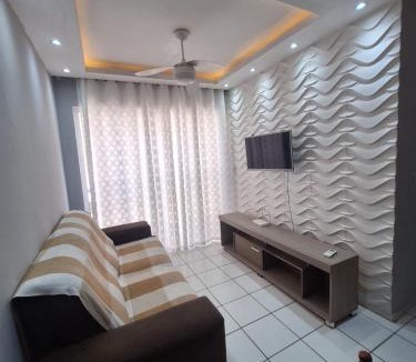 Sao Jose de Ribamar Apartment | Apartamento Encantado com giardino px ao Shopping e Parque Aquático