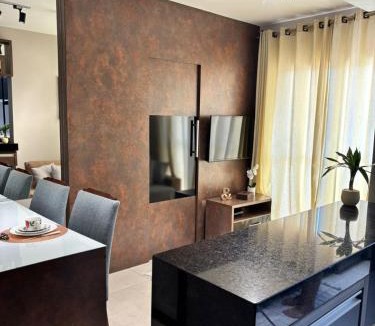 Patrimonio Apartment | Apartamento I AR I Wi-Fi I Rápido I Vaga de Garagem