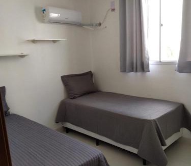 Ponta de Campina Apartment | Apartamento mobiliado, dois dormitórios, praia Ponta de Campina