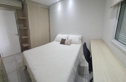 Boqueirao Apartment | Apartamento Moderno 1 Quarto em Santos, Próximo à Praia e Comércio