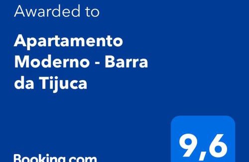 Jacarepagua Apartment | Apartamento Moderno - Barra da Tijuca