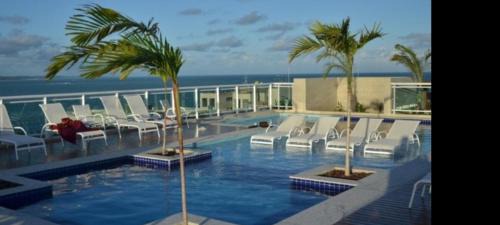 Jatiuca Apartment | Apartamento na praia de Jatiúca com piscina e área de lazer