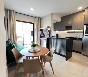Cachoeira do Bom Jesus Apartment | Apartamento novo moderno proximo da praia