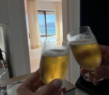 Ingleses Sul Apartment | Apartamento pé na areia com vista para o mar