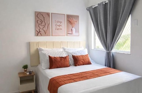 Sao Luis Apartment | Apartamento Premium no Bairro Vinhais - Ar na sala, suíte e perto do Shopping