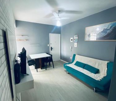 Boqueirao Apartment | Apartamento Santos - Boqueirão - 350m da Praia