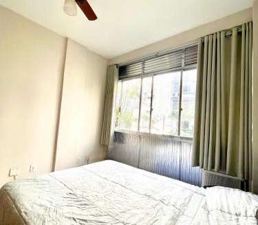 Boqueirao Apartment | Apartamento tranquilo e confortável em Santos