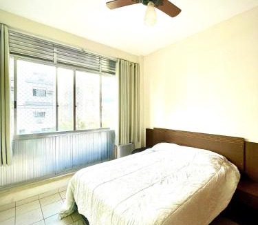 Boqueirao Apartment | Apartamento tranquilo e confortável em Santos
