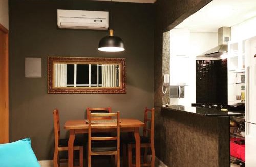 Estufa I Apartment | Apartamento Ubatuba - Ar Condicionado, Estacionamento, Elevador, Portaria 24h - WiFi Grátis! - Jardim das Palmeiras
