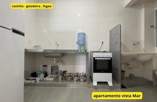 Piuma Apartment | Apartamento vista mar - 2 quartos - ELEVADOR - COSTA SUL PIUMA