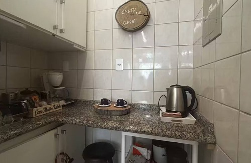 Trindade Apartment | Apartment with 3 bedrooms, air conditioning, barbecue, and 3 parking spaces.