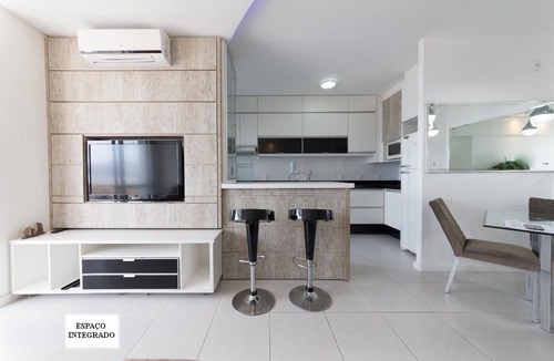 Itacorubi Apartment | Apartment with complete infrastructure, sea view and strategic location