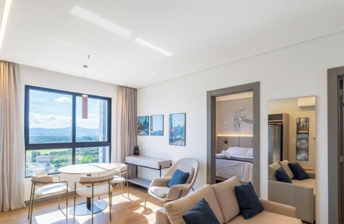 Itapema Apartment | Apt 300m From the Beach in Bldg w/Pool Fnk1905
