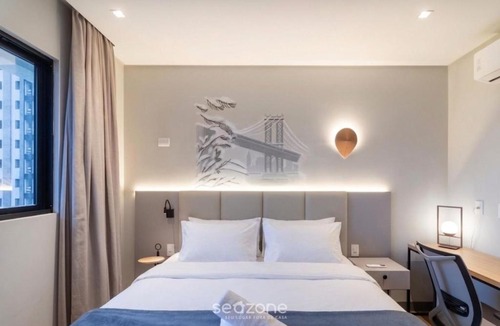 Itapema Apartment | Apt 300m from the Beach in Bldg w/Pool FNK1905