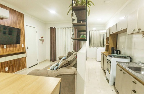 Itacolomi Apartment | Apt aconchegante para até 6 pessoas QD6764