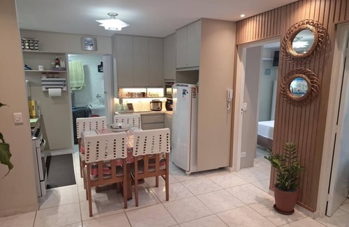 Vista Linda Apartment | Apt Delícia 2 bed 1 suite Full kitchen, 24 hour doorman, 7km from Riviera