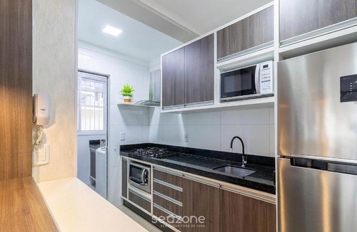 Quatro Ilhas Apartment | Apt Sea View w/BBQ in Bombinhas ARN0104