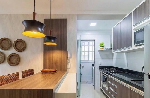 Quatro Ilhas Apartment | Apt Sea View w/BBQ in Bombinhas Arn0104