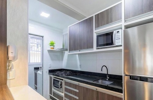 Quatro Ilhas Apartment | Apt Sea View w/BBQ in Bombinhas Arn0104