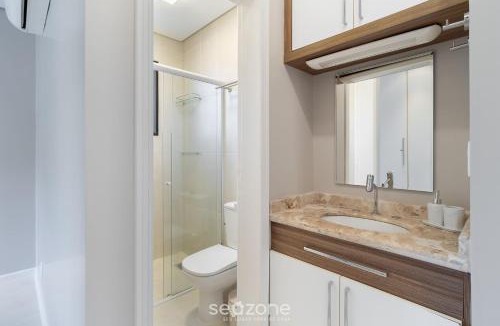 Ponta das Canas Apartment | Apt w/gourmet balcony 300m from Beach CMS0202
