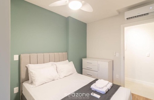 Morretes Apartment | Apt with BBQ 450m from the beach EVU1802
