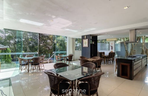 Florianopolis Apartment | Apt With Charming Sea View in Itacorubi Cmr204