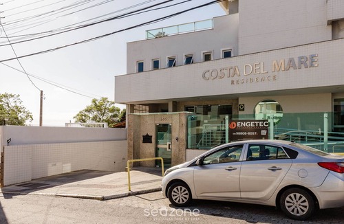 Florianopolis Apartment | Apt With Charming Sea View in Itacorubi Cmr204