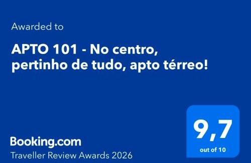 Regiao Urbana Homogenea IX Apartment | APTO 101 - No centro, pertinho de tudo, apto térreo!