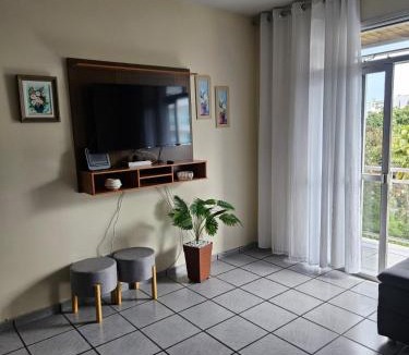 Vila Nova Apartment | Apto 3 quartos 3 min Praia do Forte Cabo Frio - 8 pessoas