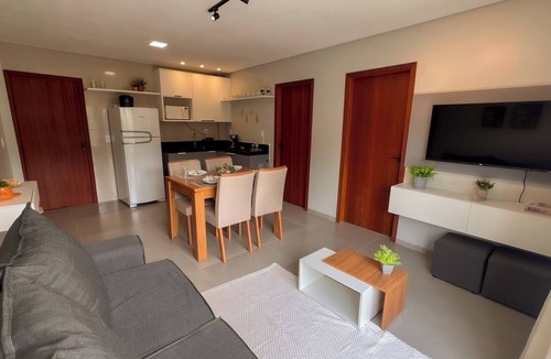 Japaratinga Apartment | Apto a 100m da praia c 2 suítes, Wi Fi e Piscina