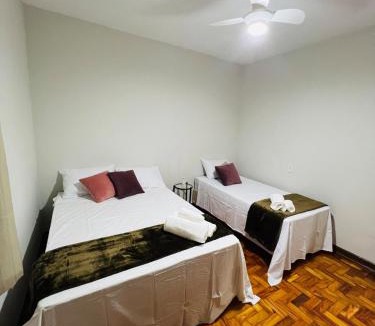 Aparecida Apartment | Apto a 5 min da Basílica - 6 pessoas, Garagem, Wi-Fi