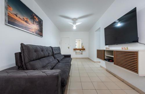 Tupi Apartment | Apto aconchegante a 90m da praia com garagem grátis