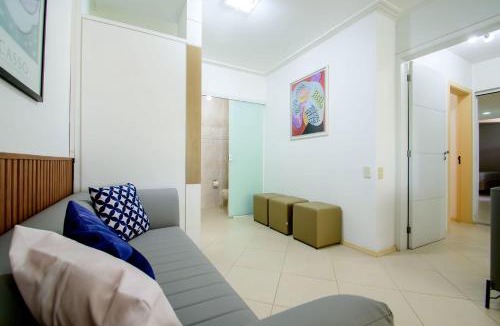 Jurere Internacional Apartment | Apto amplo à 350m da praia Jurerê SK6196