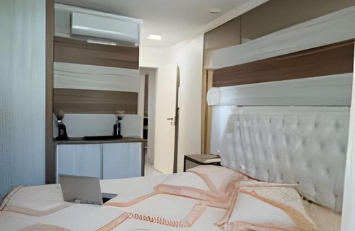 Piratuba Apartment | Apto Antúrios|3Q. Sacada c/Churrasqueira