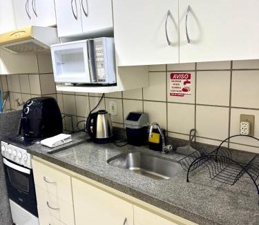 Termal Apartment | Apto Aquarius - Piscinas Aquecidas, Hidro e Lazer Total - até 5 Pessoas