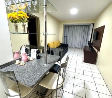 Termal Apartment | Apto Aquarius - Piscinas Aquecidas, Hidro e Lazer Total - até 5 Pessoas