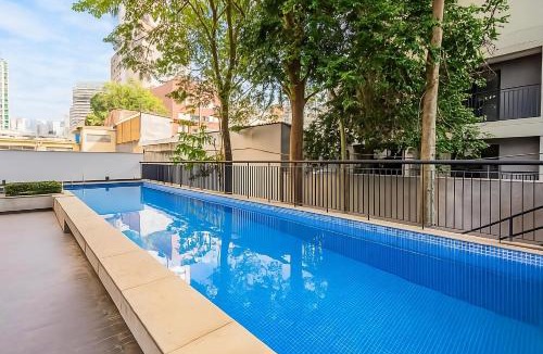 Saude Apartment | Apto c piscina, academia e garagem na Zona Sul