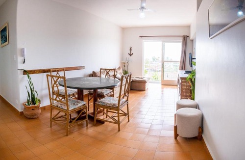 Downtown Ubatuba Apartment | Apto Caiçara vista mar e perto de tudo