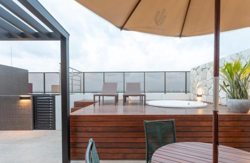 Manaira Apartment | Apto Cobertura com jacuzzi, churrasqueira e vista mar, URBANI 906