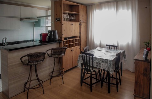 Fazendinha Apartment | Apto com churrasqueira, Wi-Fi e ótima localização