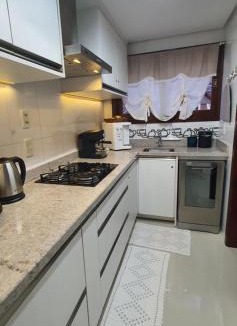 Planalto Apartment | Apto com lareira, ar quente frio a 800m do centro