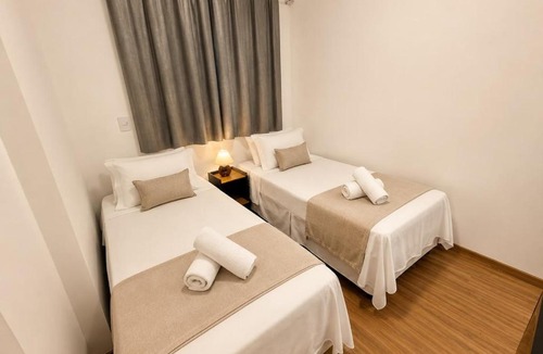 Ourinhos Apartment | Apto com piscina + ar cond+ espaço home office