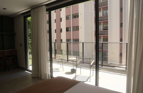 Centro Apartment | Apto com sacada 39m² - Com varanda e confortável