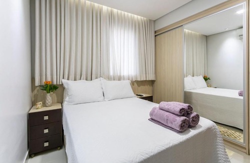 West Sector Apartment | Apto com Varanda a 50m do Lago das Rosas