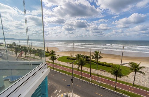 Caicara Apartment | Apto com Varanda e Vista Mar para 6 | Vila Caiçara